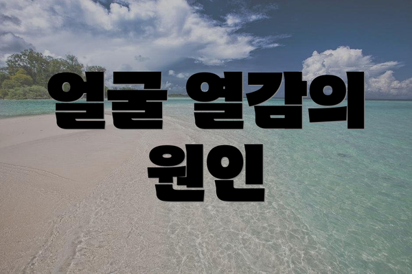 얼굴 열감의 원인
