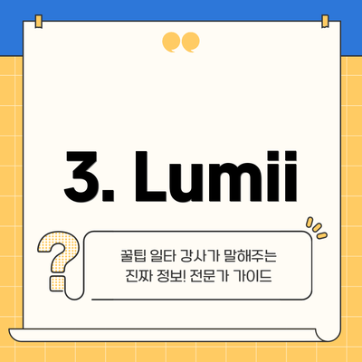 3. Lumii