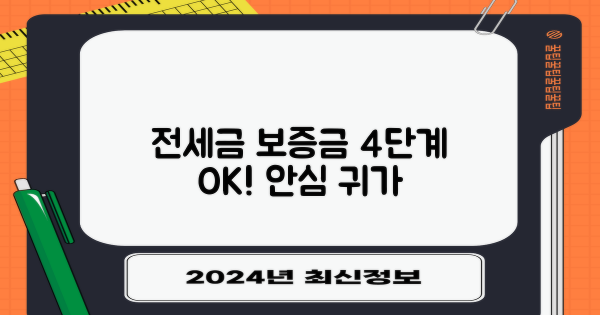 4단계 보증금 반환 절차: 안심하고 전세 마무리하기