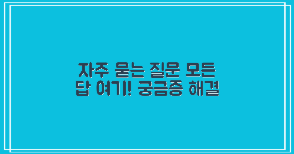 자주 묻는 질문