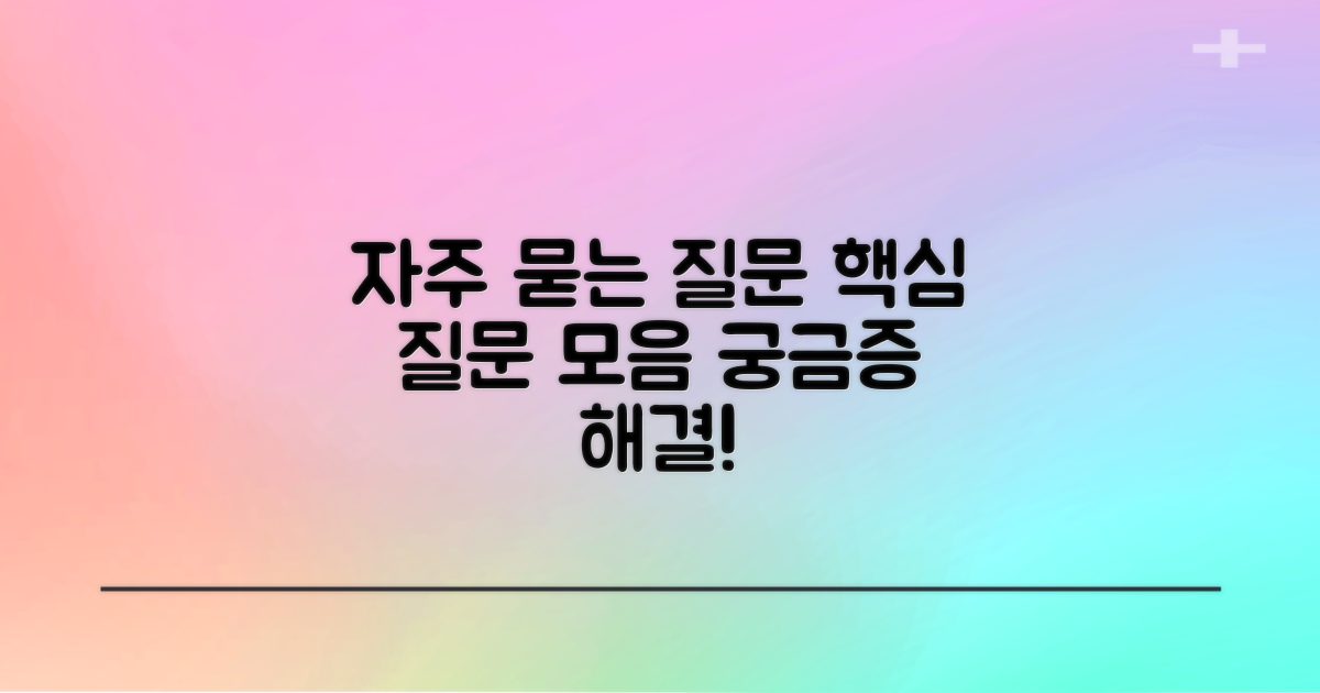 자주 묻는 질문